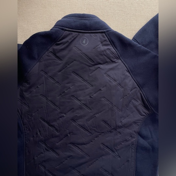 JOHNNIE-O Mario Mixed Media Jacket In Twilight Size L - Picture 11 of 16